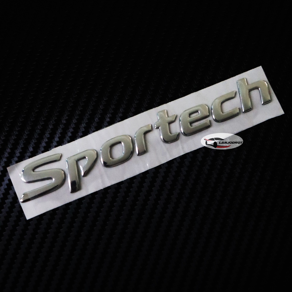 โลโก้ Sportech ขนาด 15 x 2.5 cm. สำหรับ NISSAN ALMERA นิสสัน อัลเมร่า