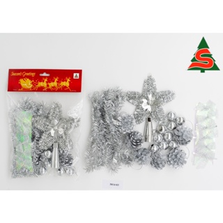 เครื่องประดับต้นคริสต์มาสขนาด1-3ฟุต คละแบบ Ornaments for Christmas tree(1-3F)