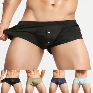 【HODRD】Mens Underwear Nightwear Pyjama Sexy Shorts Pants Stretch Boxer Briefs【Fashion】