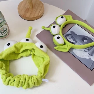 พร้อมส่ง ส่งไว ที่คาดผม มี6แบบ สามตา Disney กรีนแมน Greenman เอเลี่ยน ใส่ปาร์ตี้ ของขวัญ คอสเพลย์ น่ารัก สไตล์เกาหลี