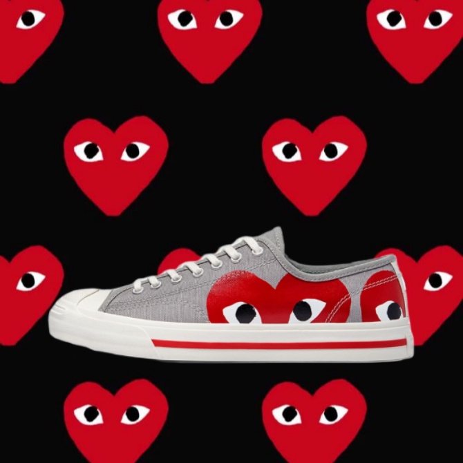 Comme Des Garcons Play X Converse Jack Purcell
