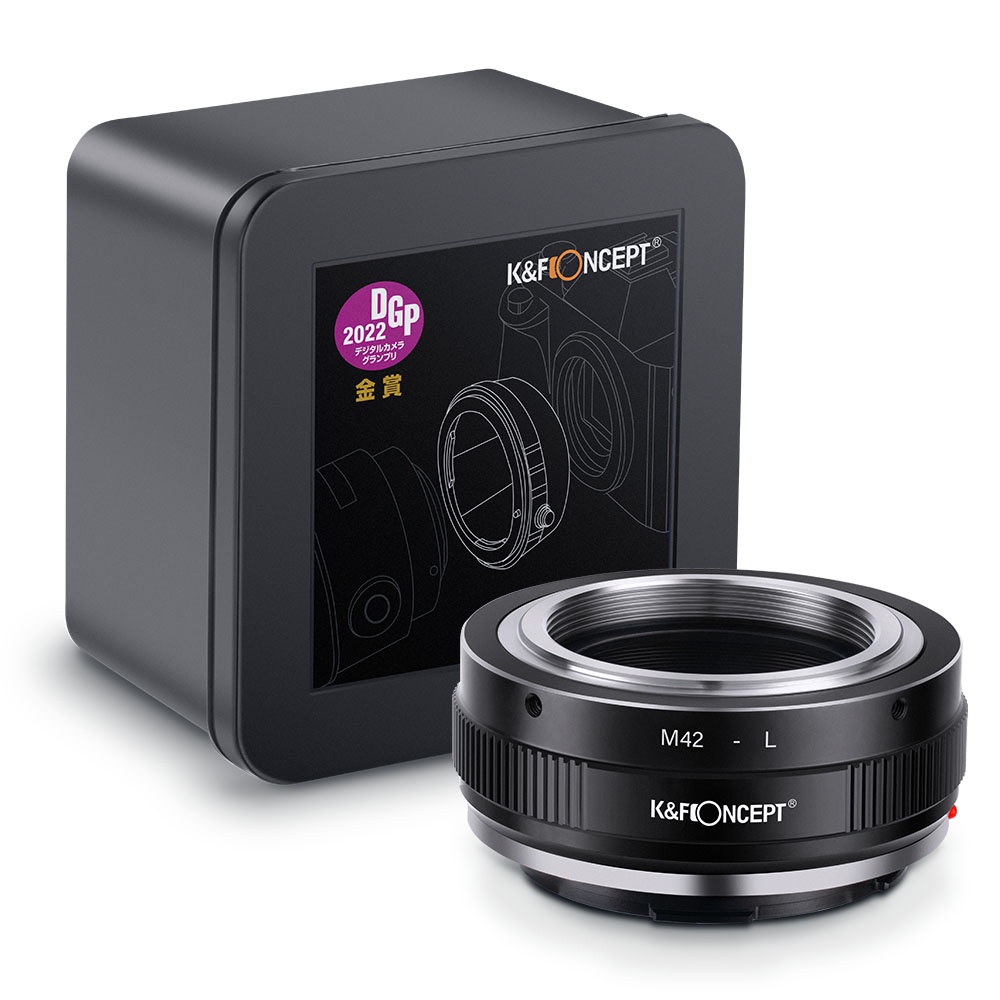 K&f M42-L โฟกัสแบบแมนนวล M42 เลนส์ถึง L Mount กล้องอะแดปเตอร์เมาท์เลนส์