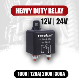 [ส่งในไทย] รีเลย์รถยนต์ กระแสสูง รีเลย์รถบรรทุก  100A 120A 200A 12V 24V  Car Battery Solarcell Relay รีเลย์โซล่าเซลล์