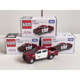 Tomica Takara Tomy AEON Toyota Hilux No.64 ขายที่ห้าง aeon ที่ญี่ปุ่น (รถตำรวจ รถตำรวจไทย) รถเหล็ก รถของเล่น