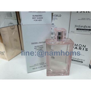 Burberry Brit sheer edt 100ml tester