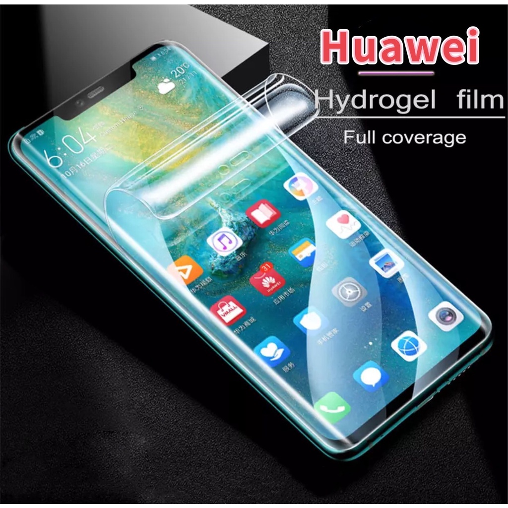 ฟิล์มนาโน Nano Hydrogel Film For Huawei P30 P40Pro Nova8 Nova9 Mate20 Mate20x Mate20Pro Mate30Pro