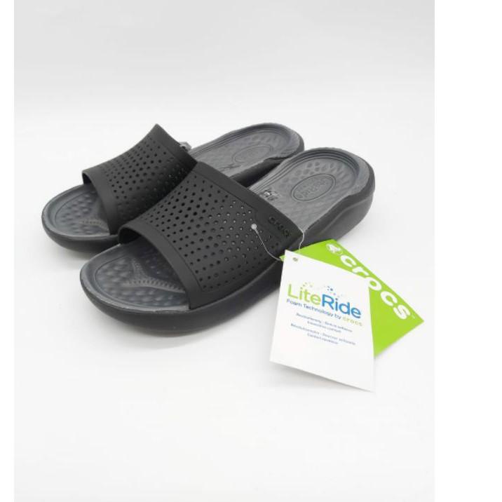!! 6.6 crocs literide slide Sandals/crocs Men Women [ รหัส 608 ]