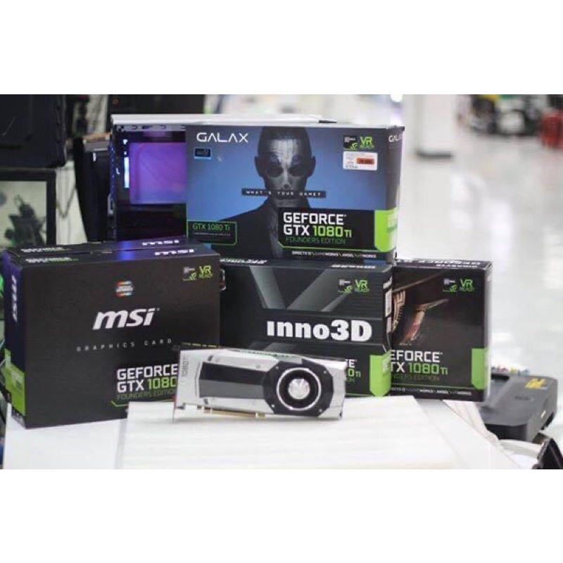 VGA GTX1080ti 11gb oc การ์ดจอมือ2