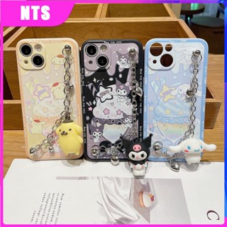 SANRIO เคสโทรศัพท์มือถือ กันกระแทก ลายการ์ตูนคิตตี้ ซานริโอ้ สําหรับ Iphone 11 12 13 Pro Max Xr X Xs Max 7 8 Plus