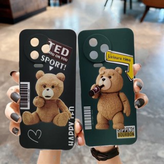 เคสโทรศัพท์มือถือ กันตก ลายหมี เรียบง่าย สําหรับ Infinix Note 12 Pro 4G Note 12 Pro Nfc Note 12 2023