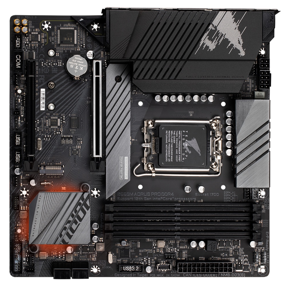 GIGABYTE B660M AORUS PRO DDR4 mATX เมนบอร์ด Intel LGA 1700 Mobo