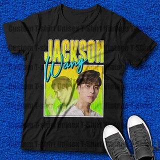 Jackson Wang เสื้อยืด unisex เสื้อวินเทจ ของขวัญวันเกิด วันขอบคุณพระเจ้า คริสต์มาส ความงาม เสื้อเชิ้ตย้อนยุคคลาสสิก k-po