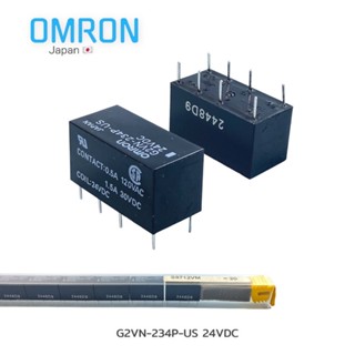 รีเลย์ 24V Omron Relay G2VN-234P-US-24VDC 2A 8Pins Relay Japan 🇯🇵 แท้ *ส่งจากไทย