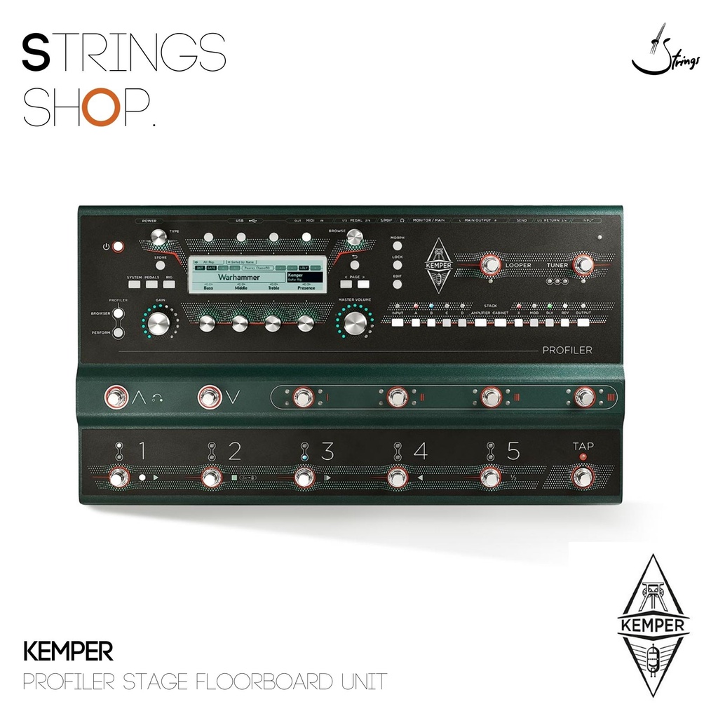Kemper Profiler Stage Floorboard Amp Profiler
