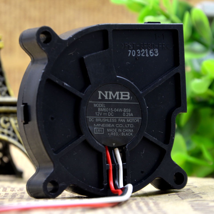 YTH BM6015-04W-B59 6015 12V .29A CENTRIFUGE TURBINE FAN 3WIRES