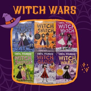 หนังสือวรรณกรรมเยาวชน แนวแฟนตาซี Witch wars เซต 6 เล่ม