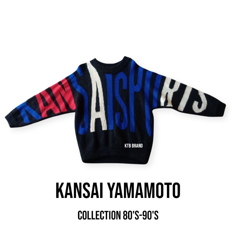 kansai yamamoto kansai sport 1980's แบรนด์เนมแท้100%