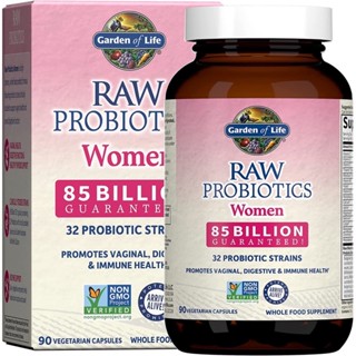 RAW Probiotics Women 50 &amp; Wiser 85 Billion CFU - 90 Vegetarian Capsules