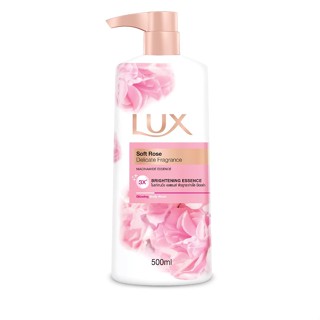 Lux Soft Rose Body Wash 500ml (Pack 1+1) ครีมอาบน้ำเพื่อผิวดูโกลวกระจ่างใส kawaofficialth