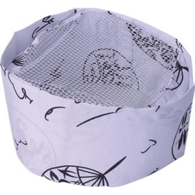 [Miaomiao] [Dashi Japanese Cuisine Clothes 1] White Tuan Fanhua หมวกซูชิสไตล์ญี่ปุ่น Ramen ร้านอาหาร