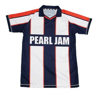 เสื้อยืดลําลอง แขนสั้น คอกลม พิมพ์ลาย JERSEY BAND JERSEY Ball PEARLJAM