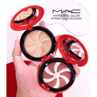 บลัชออน Mac Hypnotizing Holiday - Hyper Real Glow 8g. สี  Step Bright up al Cha-me