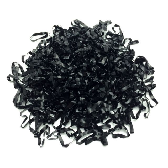 หนังยางมัดผม หนังยางสีดำ