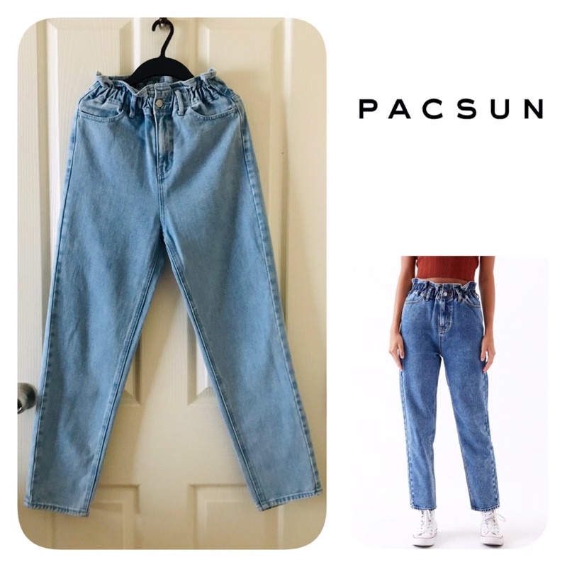 กางเกงยีนส์ทรง pepper bag แบรนด์ Pacsun