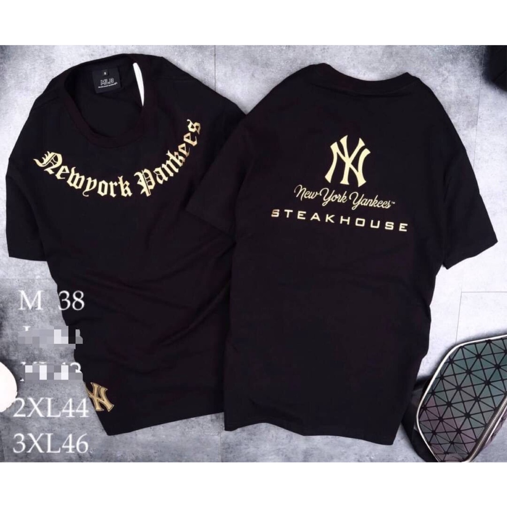 บ้าน MLB เสื้อยืดNY MLB เสื้อยืดคอกลม