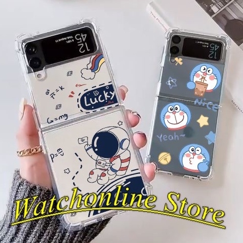 Q 2 พิมพ์กันกระแทกสําหรับ Samsung Galaxy Z Flip4 5G / Z Flip 4 / Z Flip3 5G / Z Flip 3