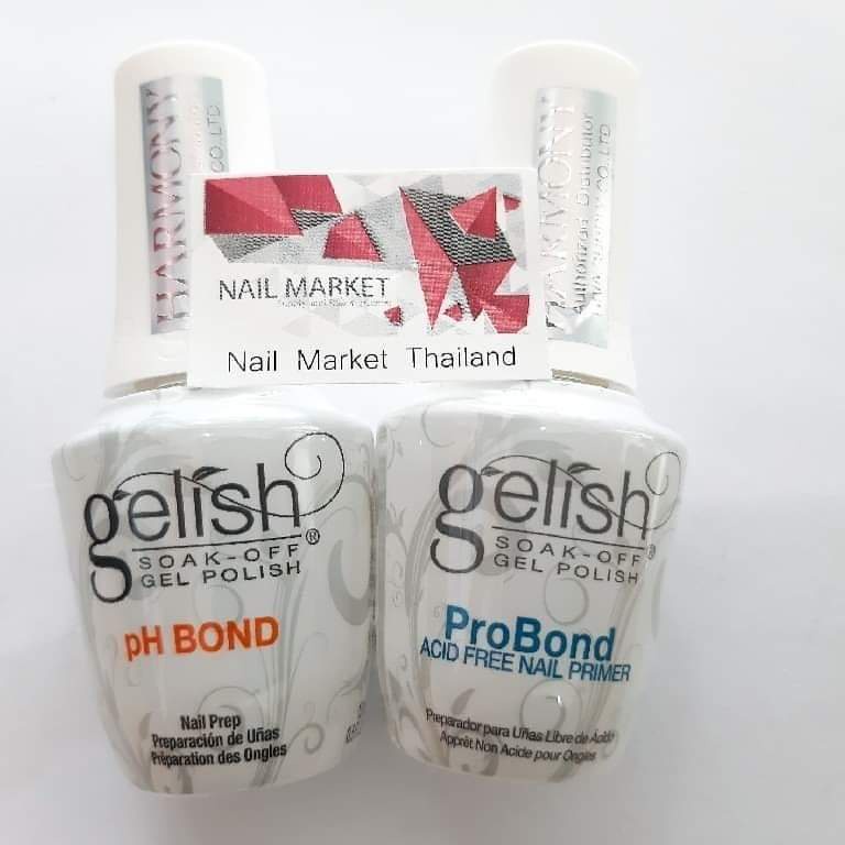 จับคู่ PHBond+ProBond GELISH น้ำยาไล่ความชื้น+ไพรเมอร์ ของแท้นำเข้าจากUSA. พร้อมส่ง