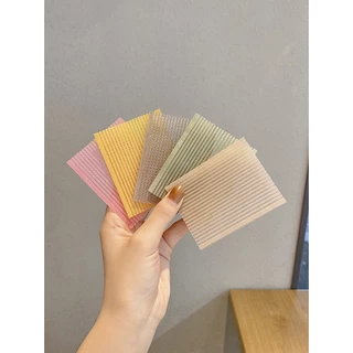 [จัดส่งในกทม]10PC แผ่นแปะผม ตีนตุ๊กแกติดผม ช่วยเก็บไรผม （ชนิดบรรจุกล่อง）เครื่องประดับผู้หญิงเกาหลีที่เรียบง่าย