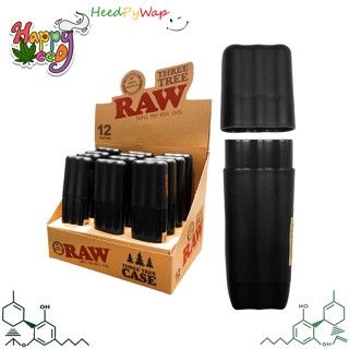 RAW Three Tree Case - Three Cone Case Triple Pen Case Paper / COOKIES Three Tree Case Three Cone