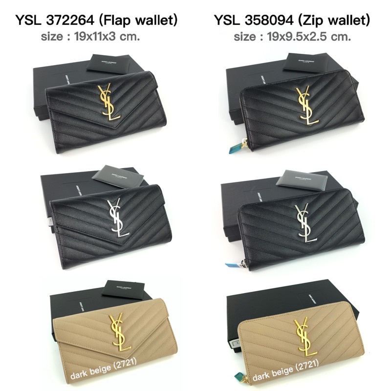 New‼️ YSL long wallet