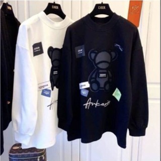 เสื้อแขนยาวหมีอากิ💕💕ผ้านิ่มใส่สบายน่ารักมากก💕พร้อมส่ง👍👍👍