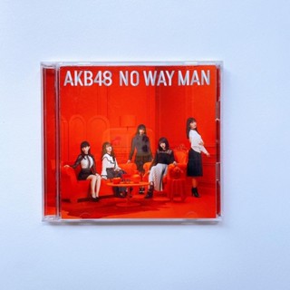 AKB48 CD+DVD single No way man Limited Edition type B (แผ่นแกะแล้ว) with Obi