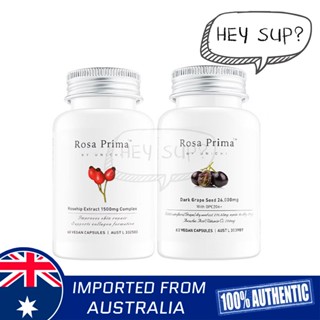 Unichi Rosehip + Grape Seed Twin Pack (60 + 60 Capsules)