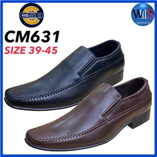 CSB รองเท้าคัทชูหนัง รุ่น CM631