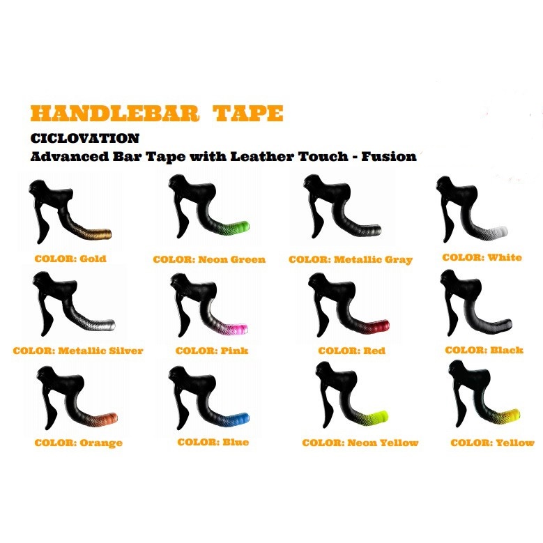 ผ้าพันแฮนด์ Ciclovation Fusion Series