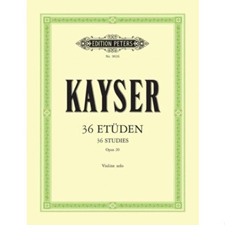 (Violin)Kayser 36 Studies Op. 20 for Violin (EP9026)