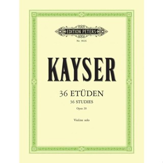 (Violin)Kayser 36 Studies Op. 20 for Violin (EP9026)