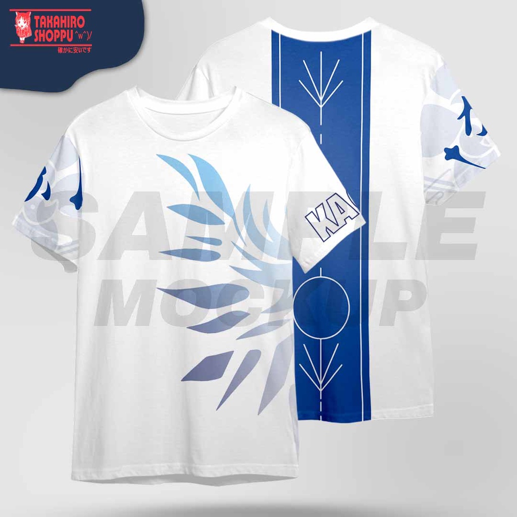 Azur LANE KAGA เสื้อยืดพิมพ์ลายเต็ม/เสื้อ/เสื้อยืด