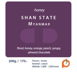 Myanmar Shan State Honey / 200g.