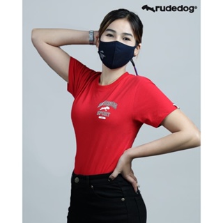 Rudedog By Hashtag เสื้อยืดแขนสั้น ทรงผู้หญิง รุ่น ACTIVE สินค้าลิขสิทธิ์แท้