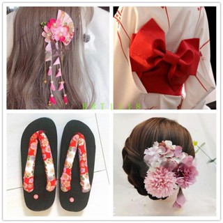 [New products in stock] kimono womens formal wear traditional inner back bow headdress hair accessories hair band slippers two-toe socks matching accessories quality assurance SI48