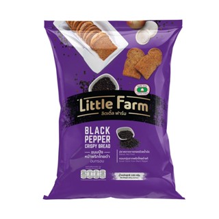 ขนมปังหน้าพริกไทยดำ ลิตเติลฟาร์ม / Little Farm Black Pepper Bread  100 G