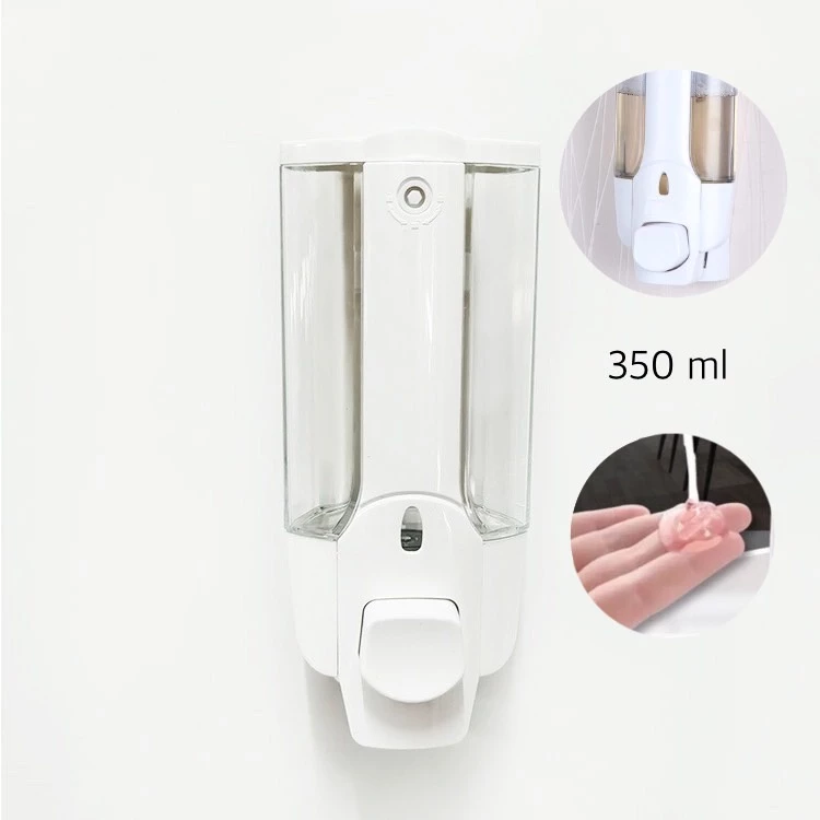 HomeDee เครื่องจ่ายสบู่เหลว ที่กดสบู่เหลวเจาะผนัง ขนาด 350ml