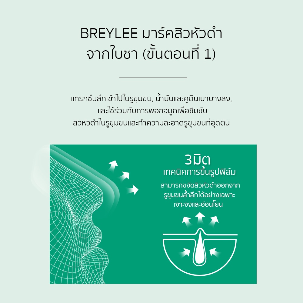 Breylee Fda ลบสิวหัวดำ กำจัดสิวหัวดำ เซรั่มบำรุงผิวหน้า สิวหัวดำ ลดสิว  และกระชับรูขุมขน แผ่นลอกสิวเสี้ยน Blackhead Remover Mask Pore Tightening  Serum 17Ml | Shopee Thailand