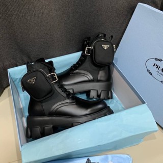 รองเท้า 🥾Prada Monolith Combat Boot พร้อมส่ง เข้าใหม่ล่าสุด