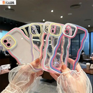 เคสโทรศัพท์มือถือแบบนิ่ม TPU ใส ขอบหยัก สีมาการอง เรียบง่าย หรูหรา สําหรับ Redmi 10C 9C 10A 9A 10 9T 9 Redmi Note 11 Note11s Note8 Note 10 10s Note9 Note 9S